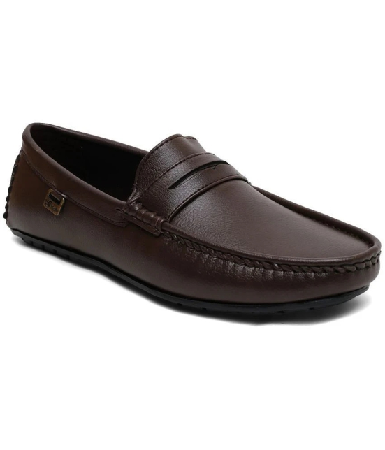 Action Brown Mens Slip on - 7