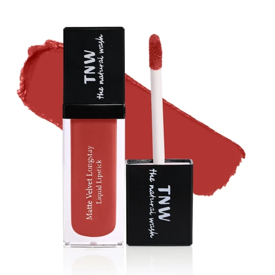 Matte Velvet Longstay Liquid Lipstick 02 Spicy Coral