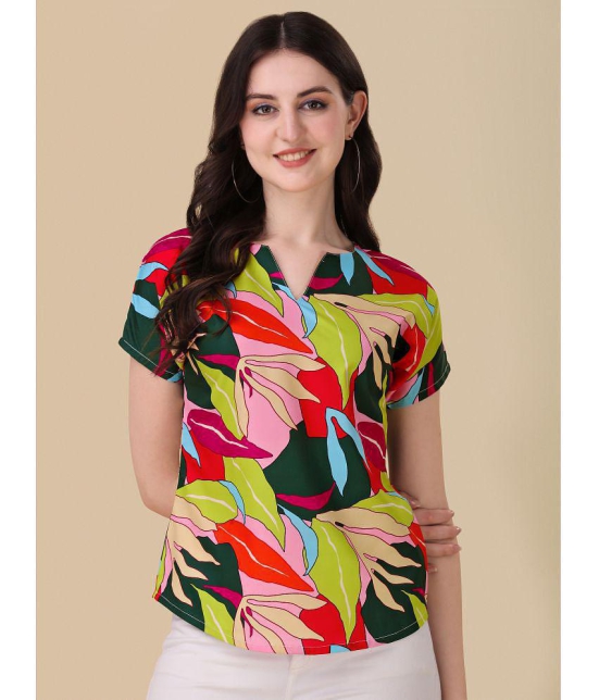 Sheetal associates - Multicolor Crepe Womens Regular Top ( Pack of 1 ) - None