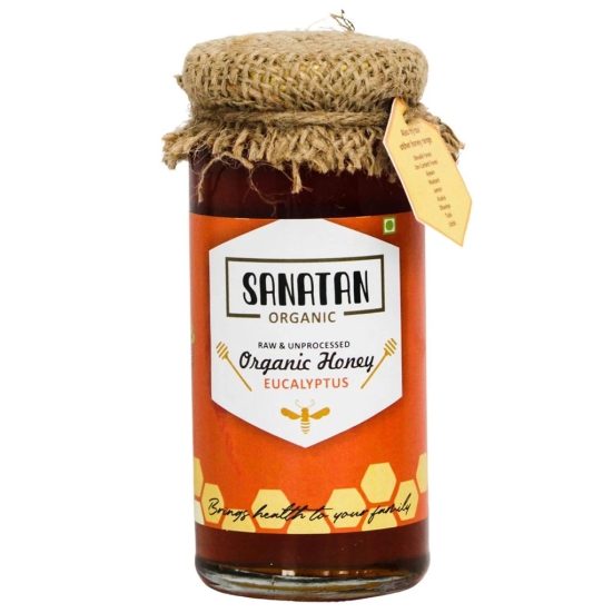 Sanatan Organic Monoflora Eucalyptus Honey- 275 gms