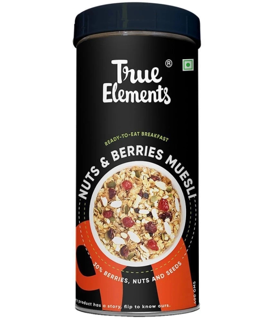 True Elements Crunchy Nuts & Berries Muesli 400 gm