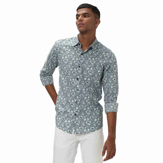 Floral Print Lightweight Shirt