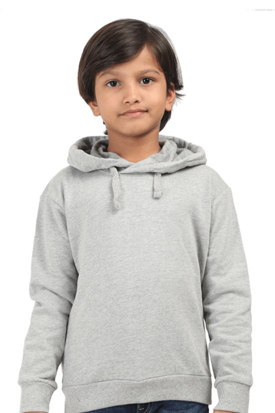 Kids Hooded SweatShirts-Black / 13-14 Years