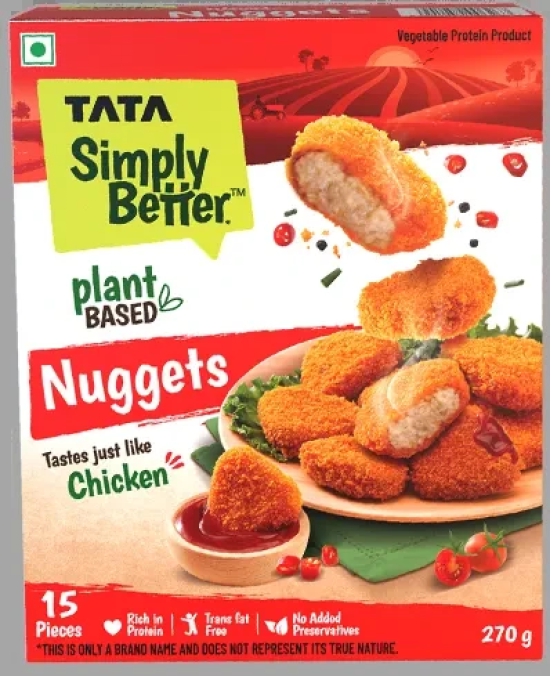 Tata Simply Better Plant-Based Nuggets 270g