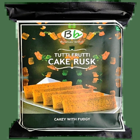 BB Cake Rusk Tutti Frutti 100 Gms