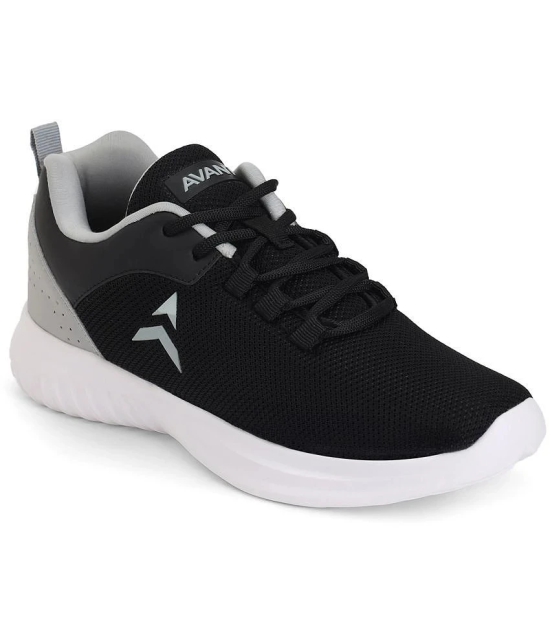 Avant Pulse Black Mens Sports Running Shoes - None