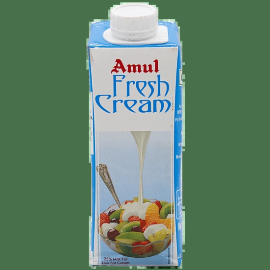 Amul Fresh Cream 250 Ml, 1 Pc