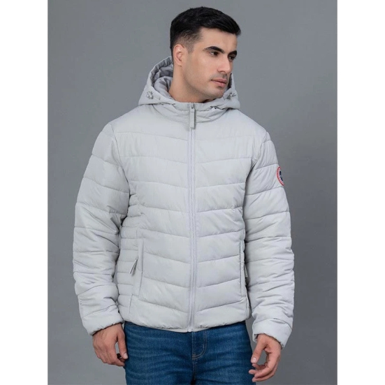 RedTape Casual Padded Jacket with Hood for Men | Stylish, Cozy and Comfortable