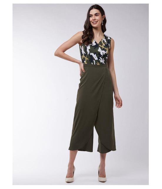 Zima Leto - Green Polyester Regular Fit Womens Jumpsuit ( Pack of 1 ) - M