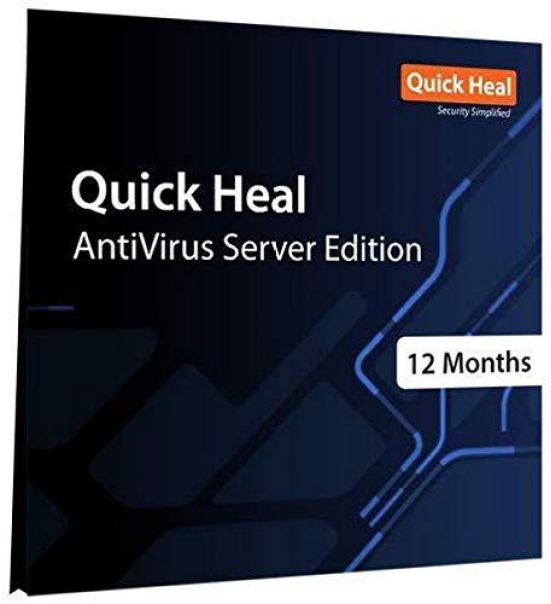 Quick Heal Antivirus Server- Renewal Pack - 1 User, 1 Year (Existing Quick Heal Single User SERVER Subscription needed (Email Delivery - No CD)