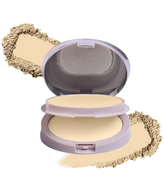 Beauty Berry Perfect Glow Compact Powder Setting Powder 19g, Ivory (Shade - 02)