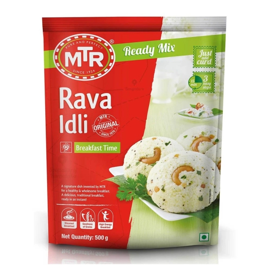 Mtr Rava Idli Mix, 500 Gm