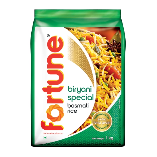 Fortune Biryani Special Basmati Rice, 1Kg, 1 Pc