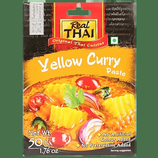 Real Thai Yellow Curry Paste 50 Gms