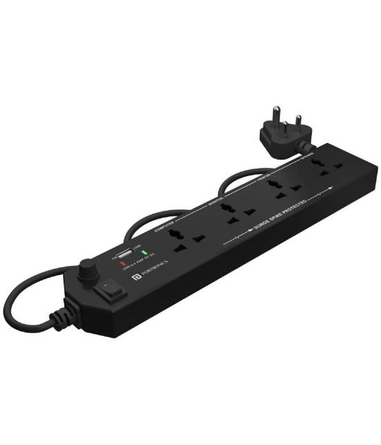 Portronics 4 socket Surge Protector