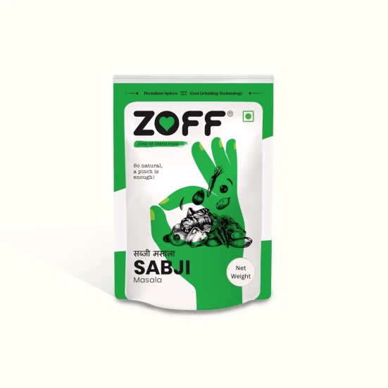 Zoff Sabji Masala with Premium Zip Lock Pouch 50 g