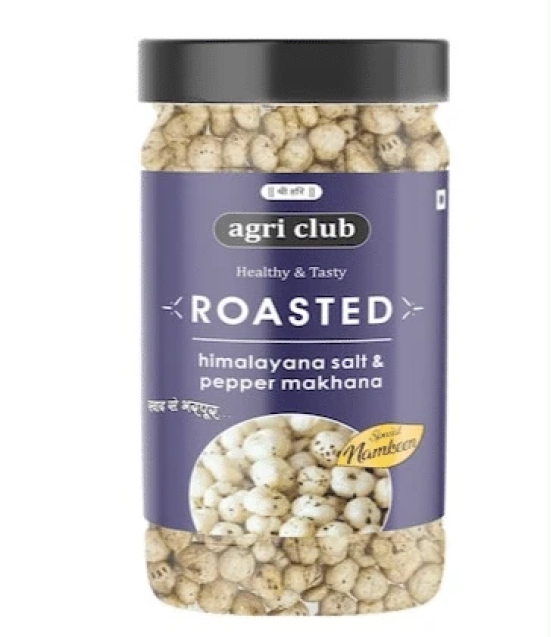 Agri Club Roasted Himalayana Salt & Pepper Makhana, 200 gm