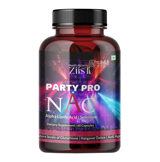 NAC PARTY PRO Capsules 1100mg per serving (60 capsules)