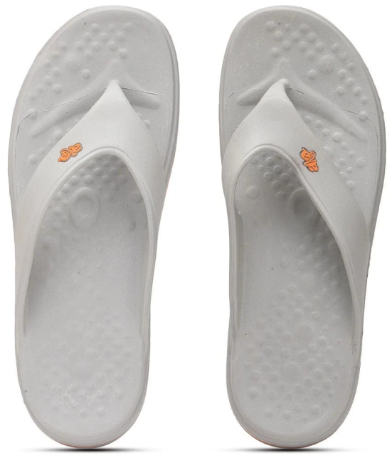 Liberty Grey Mens Thong Flip Flop - None