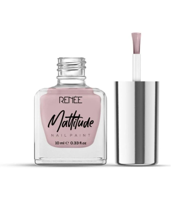 RENEE Mattitude Nail Paint - Sombre Nude 10ml