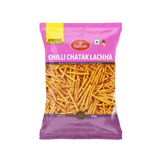 HaldiramS Chilli Chatak Lachha, 200 Gm