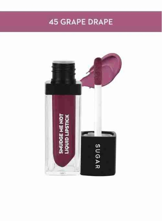 Smudge Me Not Liquid Lipstick - 45 Grape Drape (Deep Mauve with hints of Purple)