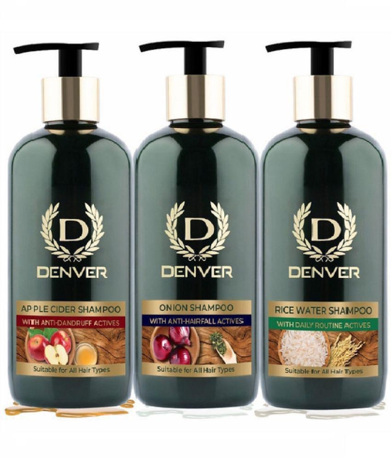 Denver - Daily Care Shampoo 900 mL ( Pack of 3 )