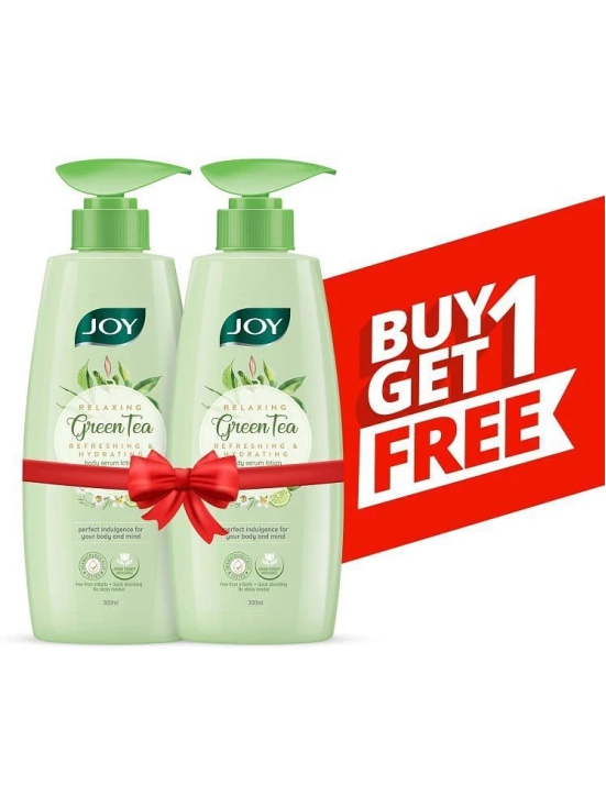 Joy Relaxing Green Tea Body Serum Lotion (300ml x 2), Buy 1 & Get 1 FREE