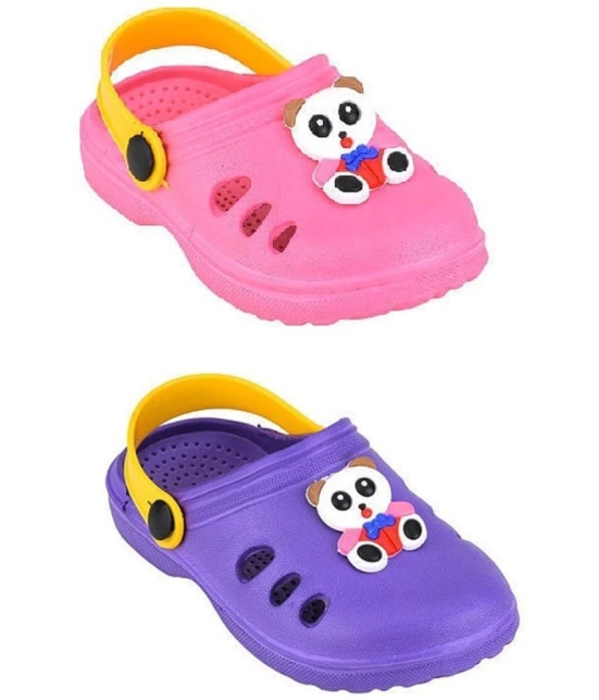 NEOBABY Casual Clog for Kids Boys and Girls(Pack of 2) - None