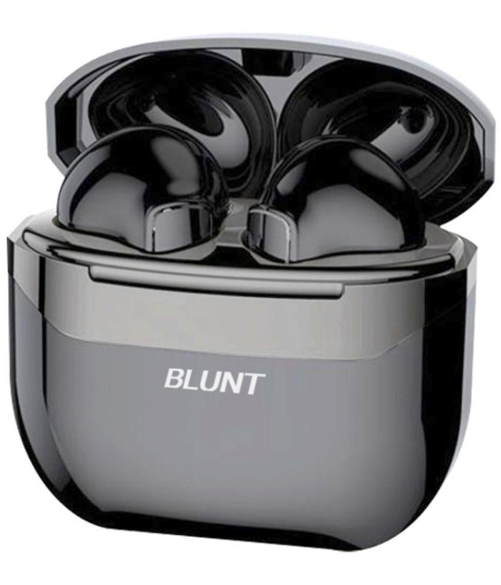 BLUNT Air 1 Earbuds In Ear Bluetooth Earphone 6 Hours Playback Bluetooth IPX6(Water Resistant) Active Noise cancellation -Bluetooth V 5.1 Black