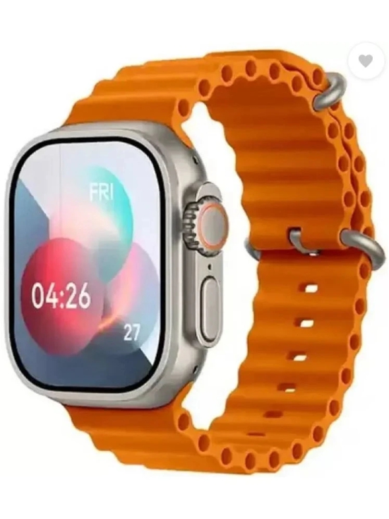 Shopic Point T 800 Ultra  Smartwatch Orange Smart Watch