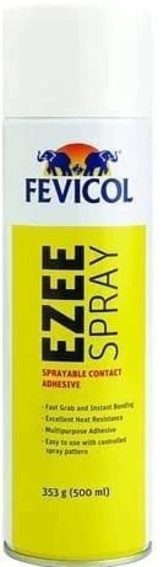 Pidilite Fevicol Ezee Spray DIY Sprayable Adhesive For Soundproofing &  Acoustic Panels (383g)