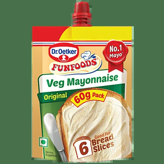 FunFoods Veg Mayonnaise original 60g