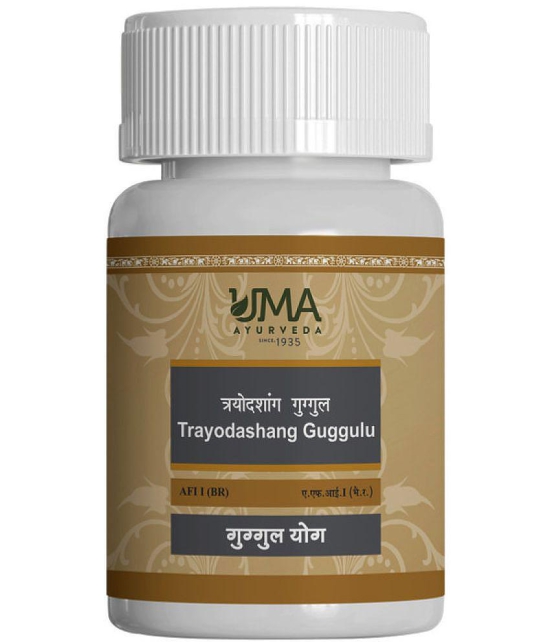 UMA AYURVEDA Trayodashang_Guggul_40_Tab Tablet 1 kg Pack Of 2