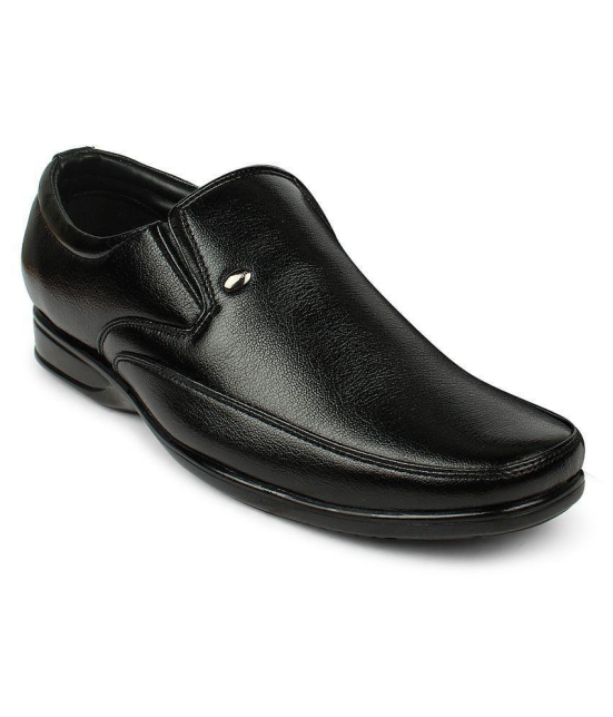 Action Office Non-Leather Black Formal Shoes - None