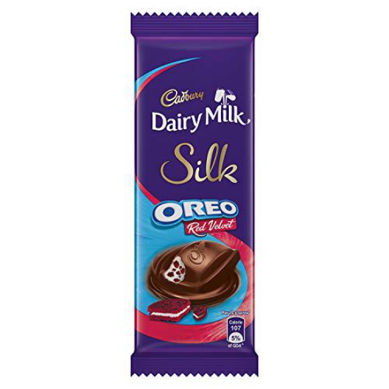 Cadbury Dairy Milk Silk Oreo Red Velvet Chocolate 60gm