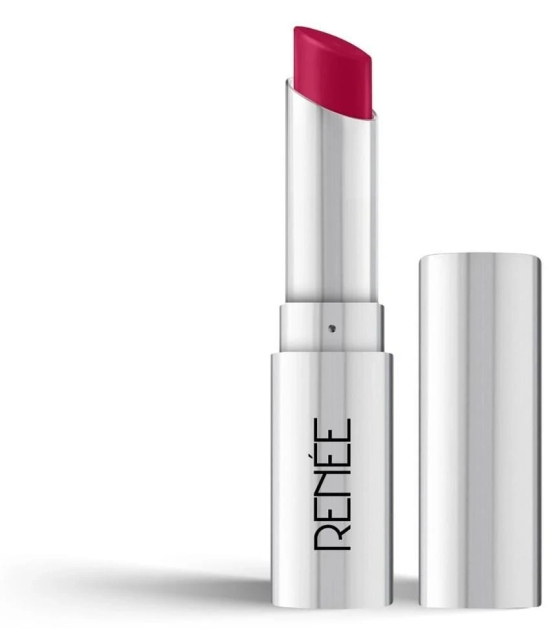 RENEE Crush Glossy Lipstick Besos, Non-Drying, Highly Pigmented, Intense Moisturizing, 4gm