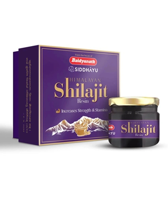 Baidyanath Himalayan Shilajit Resin 20gm - 100% Ayurvedic | Performance Booster For Endurance and Stamina