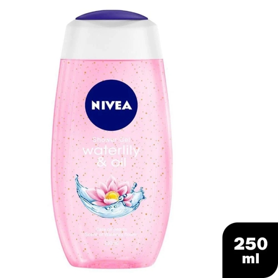 Nivea Shower Gel Wtr Lily & Oil 250ml