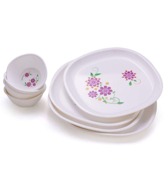 Oliveware White Serving Plate ( Set of 8 )