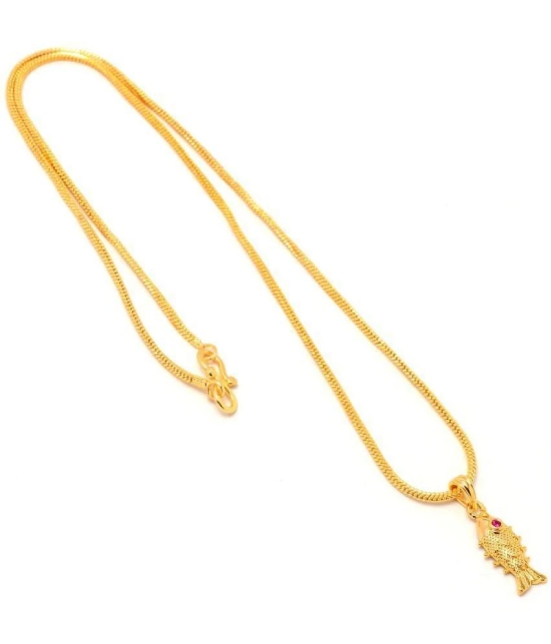 Jewar Mandi - Gold Pendant ( Pack of 1 ) - Gold