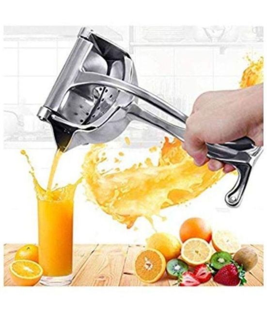 HOMETALAS Fruit Squeezer Silver Manual Juicer - Silver