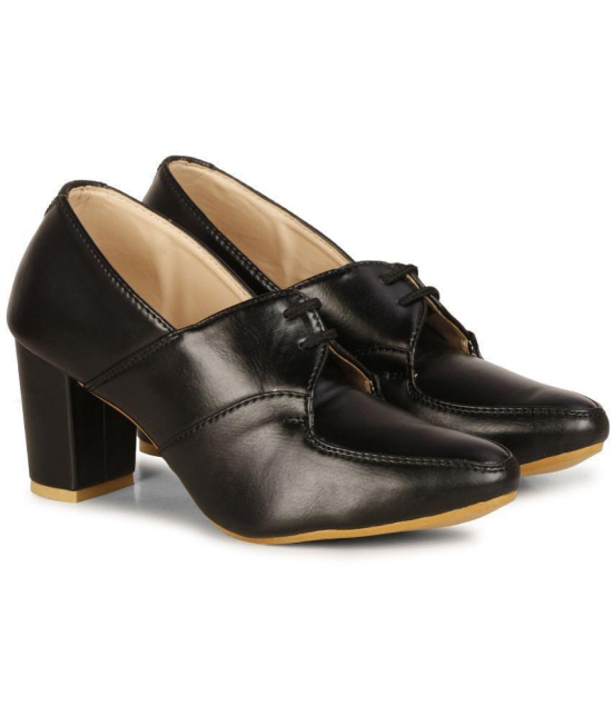 Commander - Black Women's Pumps Heels - None