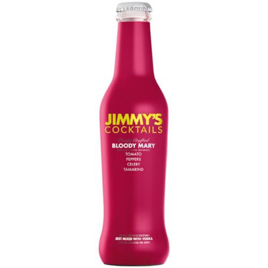 JIMMY'S COCKTAILS Bloody Mary Non Alcoholic Beverage - With Tomato, Peppers, Celery, Tamarind, 250 ml