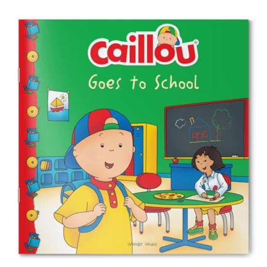 Caillou-Goes to School