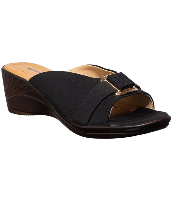 KHADIM -  Black Womens Flats - None