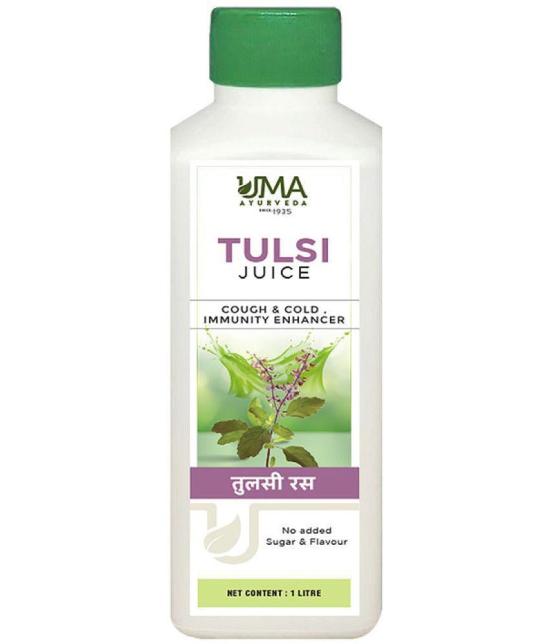 Uma Ayurveda Tulsi 1000 ml Useful in Cough Common Cold, Immunity