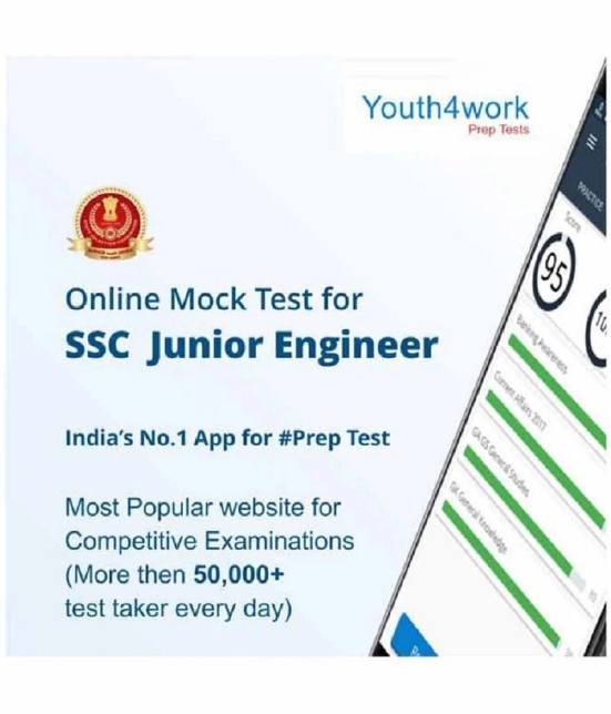 KART Youth4work SSC Junior Engineer Placement Paper Online Tests SD Card