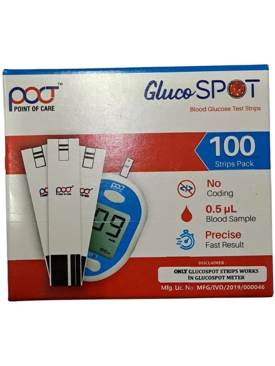 GlucoSpot Gluco Spot 100 Test Strips