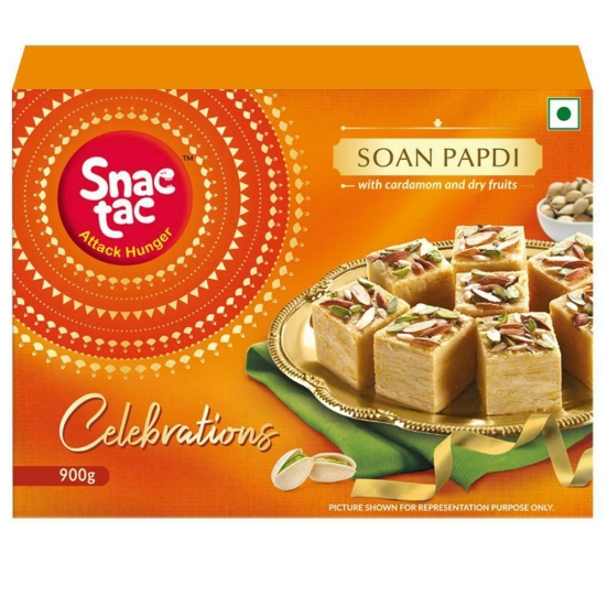 Snactac Celebrations Soan Papdi 900 g